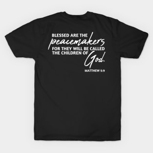 Bible Verses to Encourage Christians Apparel T-Shirt